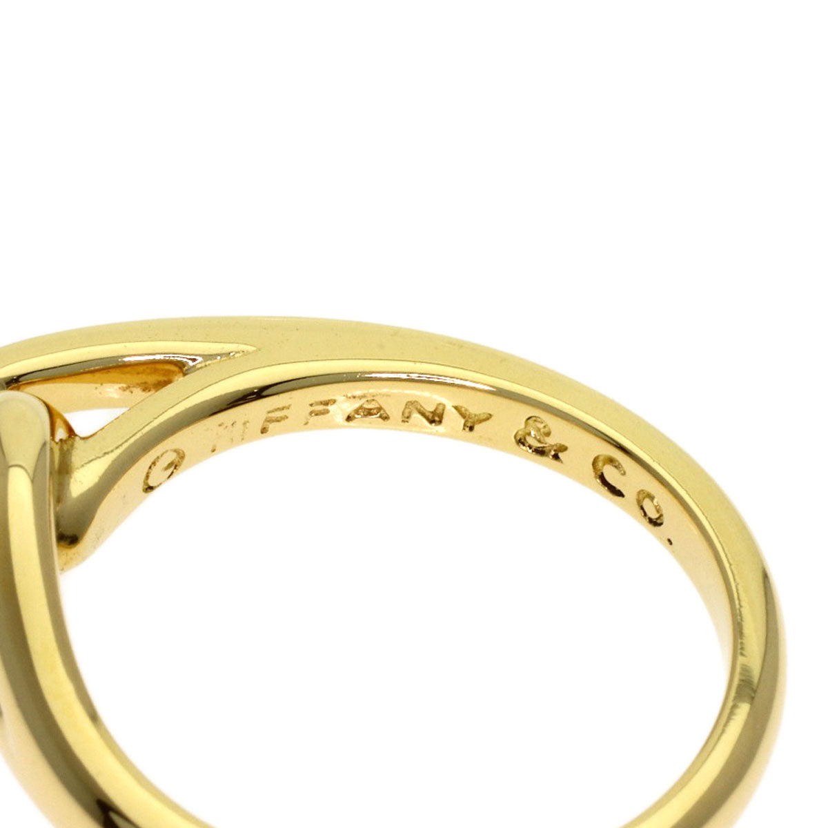 TIFFANY&Co. knot Ring K18 Yellow Gold Ladies [Used]