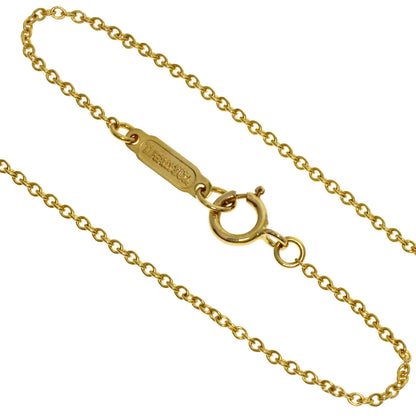 TIFFANY&Co. Wire Flower Pearl Pearl Necklace K18 Yellow Gold Ladies [Used]