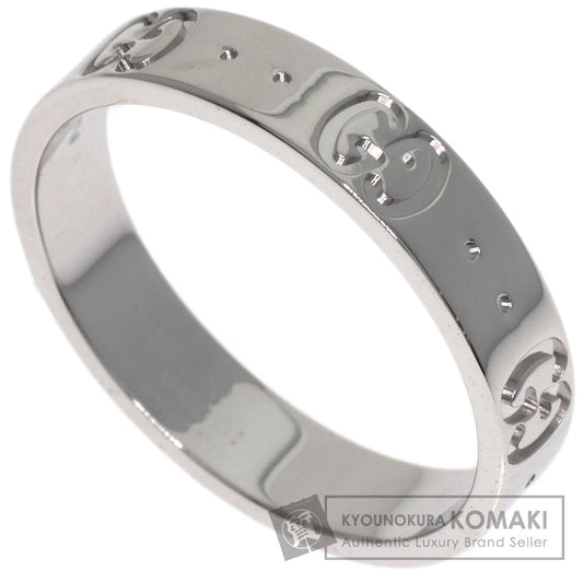 GUCCI Icon #14 Ring K18 White Gold Ladies [Used]