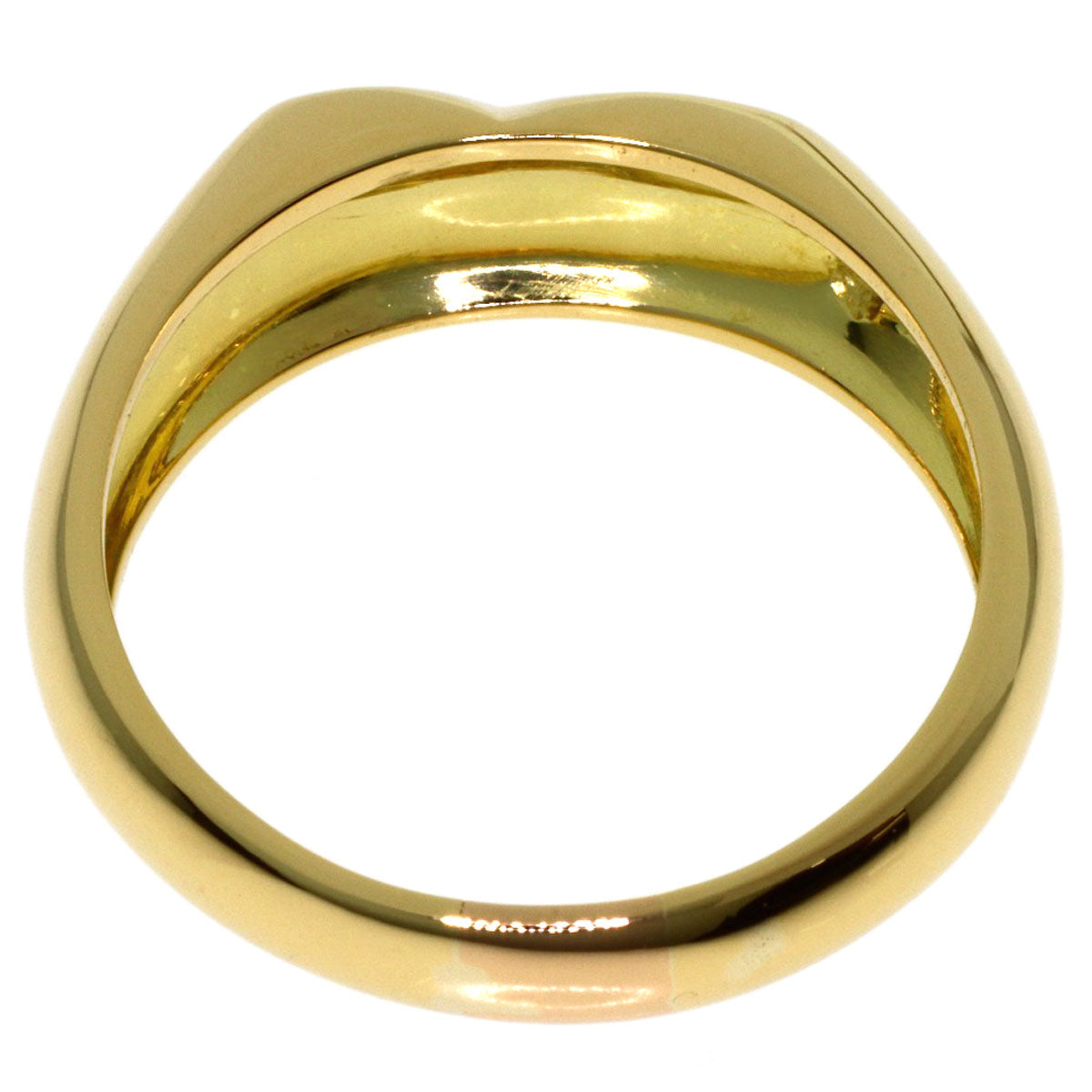 TIFFANY&Co. Full heart Ring K18 Yellow Gold Ladies [Used]
