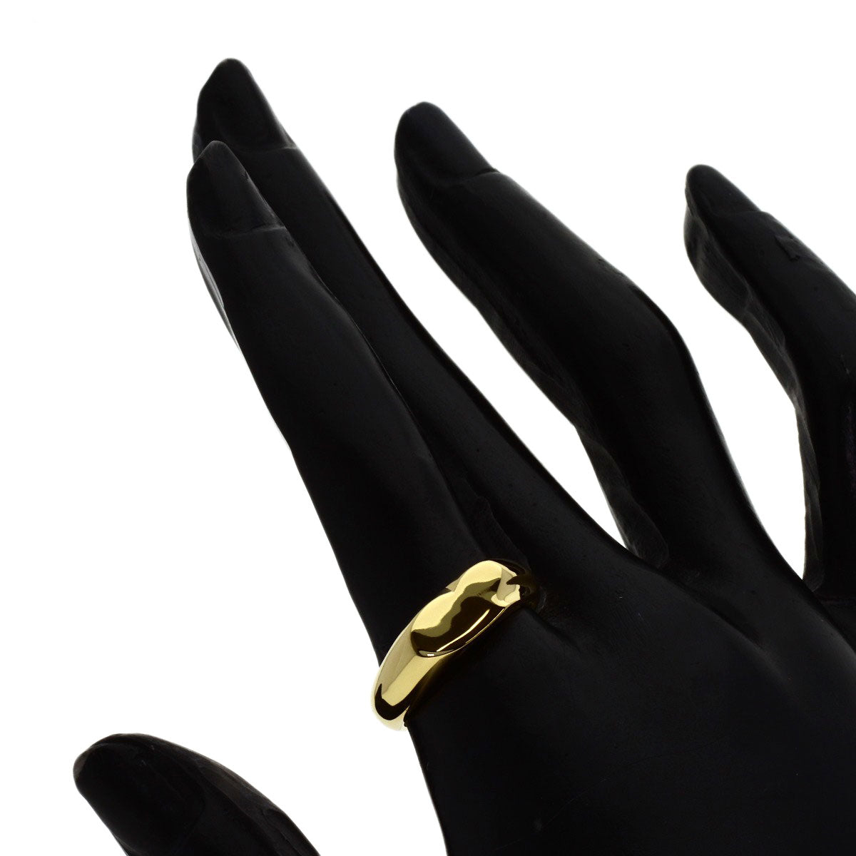 TIFFANY&Co. Full heart Ring K18 Yellow Gold Ladies [Used]