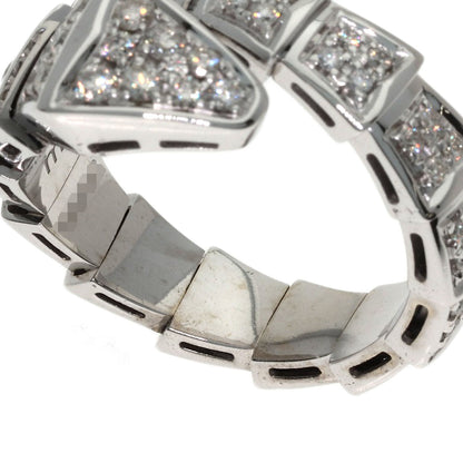 BVLGARI Serpenti Viper Diamond M Ring K18 White Gold Ladies [Used]