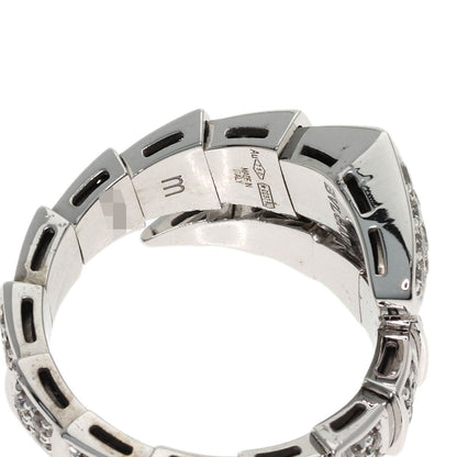BVLGARI Serpenti Viper Diamond M Ring K18 White Gold Ladies [Used]