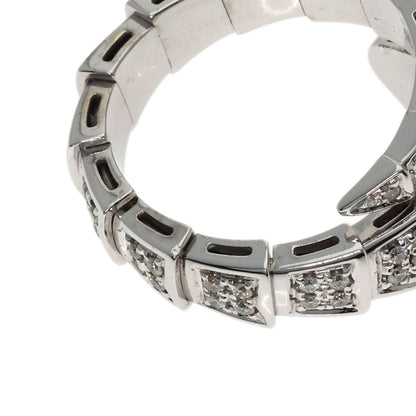 BVLGARI Serpenti Viper Diamond M Ring K18 White Gold Ladies [Used]