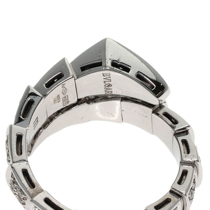 BVLGARI Serpenti Viper Diamond M Ring K18 White Gold Ladies [Used]