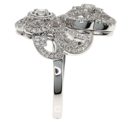 CHANEL Camellia Diamond #53 Ring K18 White Gold Ladies [Used]