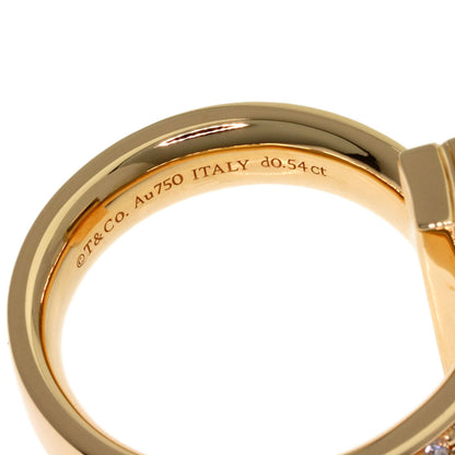 TIFFANY&Co. T-One Diamond Ring K18 Pink Gold Ladies [Used]