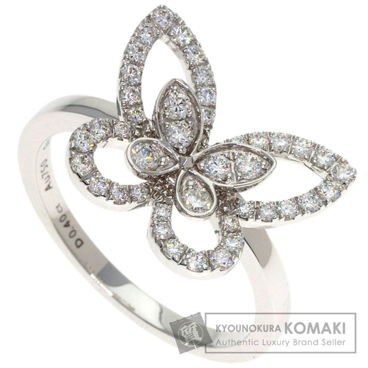 GRAFF Butterfly Diamond Ring K18 White Gold Ladies [Used]