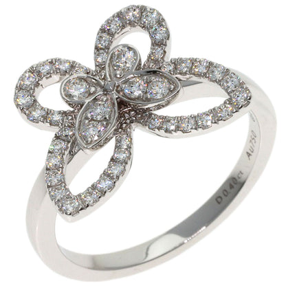 GRAFF Butterfly Diamond Ring K18 White Gold Ladies [Used]