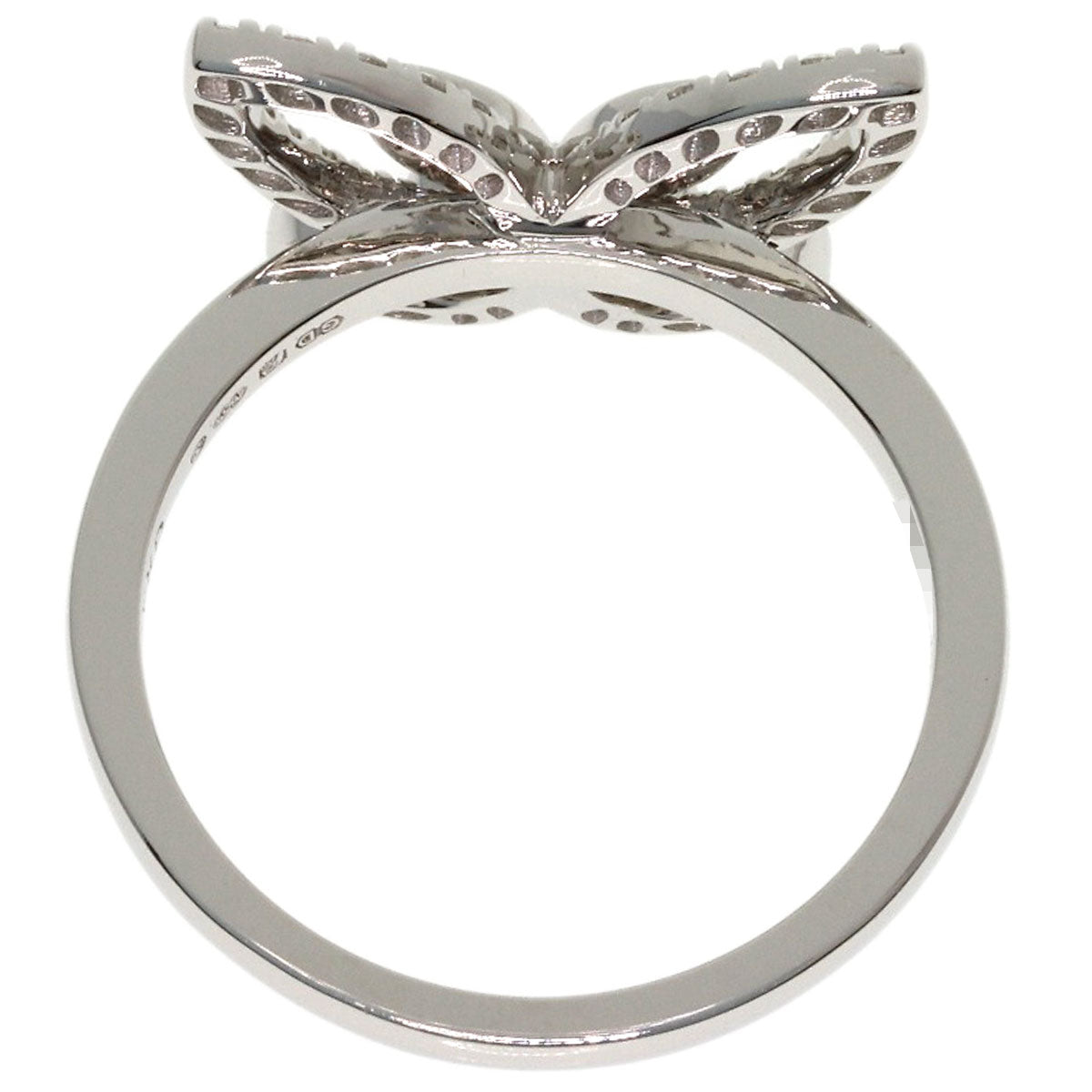 GRAFF Butterfly Diamond Ring K18 White Gold Ladies [Used]