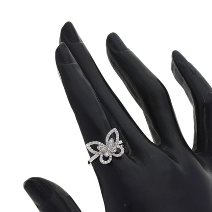 GRAFF Butterfly Diamond Ring K18 White Gold Ladies [Used]