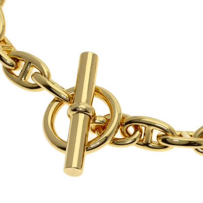 HERMES Shane Dunkle PPM 22 frames Bracelet K18 Yellow Gold Ladies [Used]