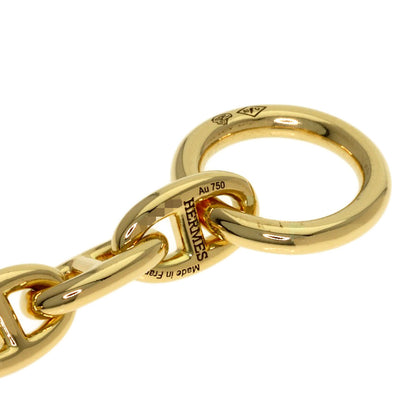 HERMES Shane Dunkle PPM 22 frames Bracelet K18 Yellow Gold Ladies [Used]