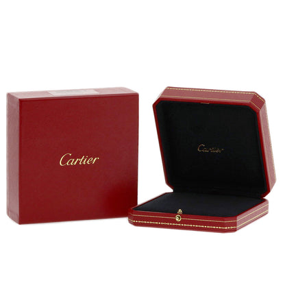 CARTIER Chandra Pearl Pearl Diamond Pendant top K18 White Gold Ladies [Used]