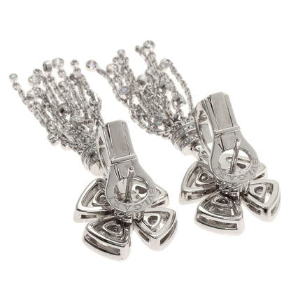 BVLGARI Fiorever Diamond earring K18 White Gold Ladies [Used]