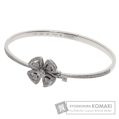 BVLGARI Fiorever Diamond S Bracelet K18 White Gold Ladies [Used]