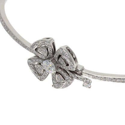 BVLGARI Fiorever Diamond S Bracelet K18 White Gold Ladies [Used]