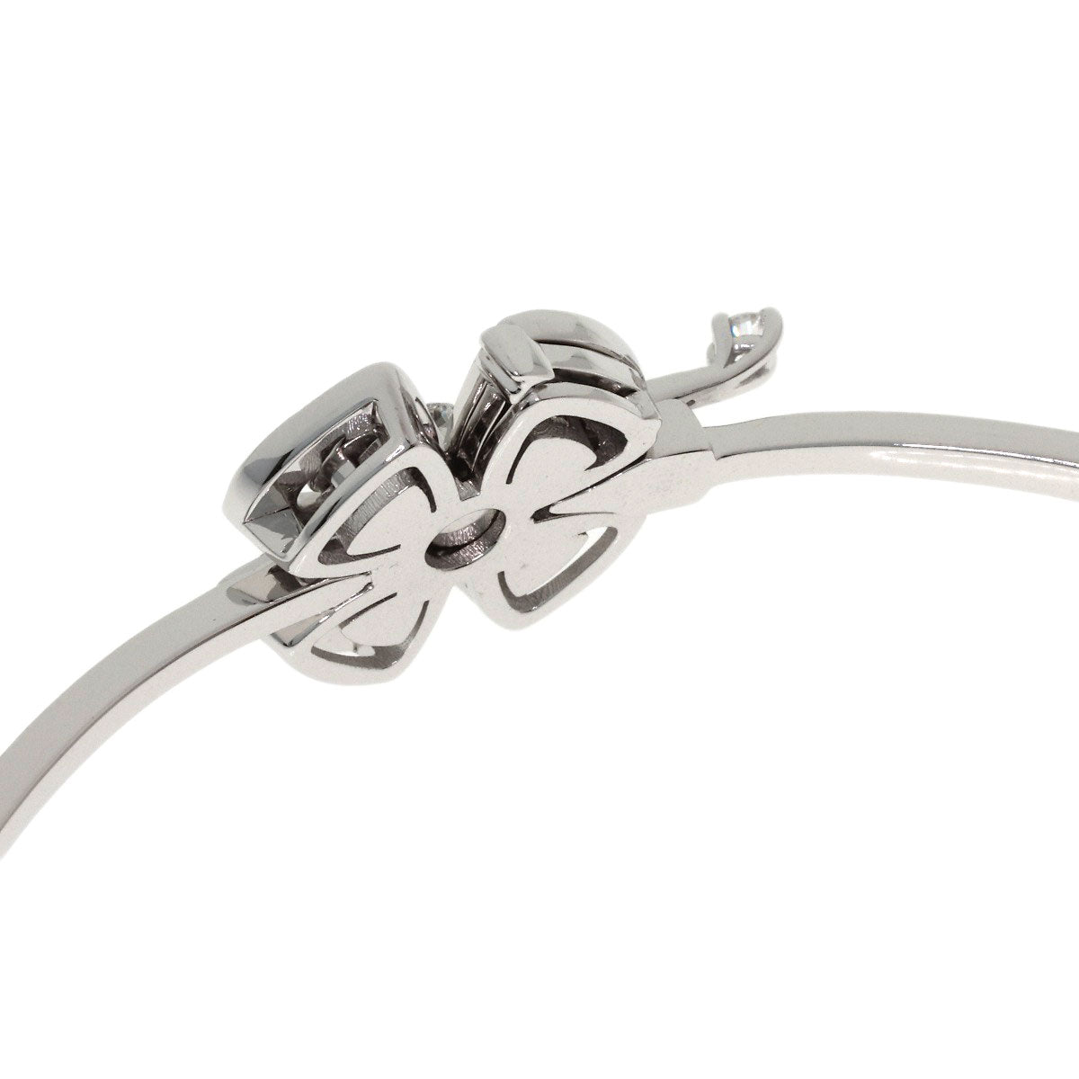 BVLGARI Fiorever Diamond S Bracelet K18 White Gold Ladies [Used]