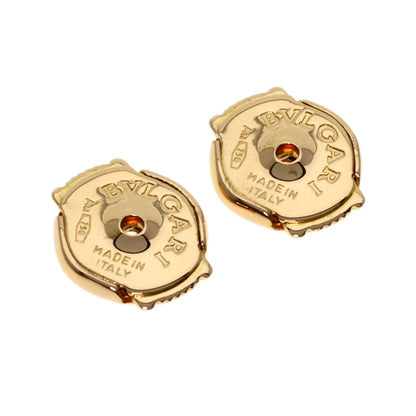 BVLGARI Diva Dream Diamond Shell earring K18 Pink Gold Ladies [Used]