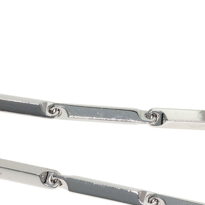 CARTIER PANTHERE de Cartier Onyx Garnet Necklace K18 White Gold CeramicLadies [Used]