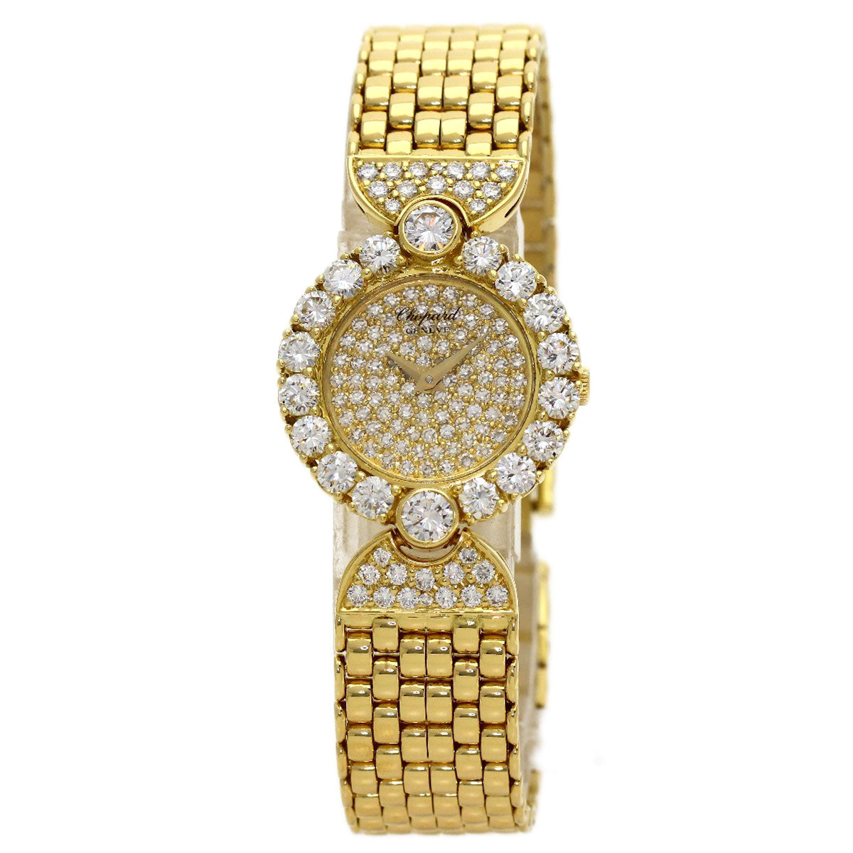 Chopard Large diamond Watches 10/5788 K18 Yellow Gold/18K Yellow Gold Ladies