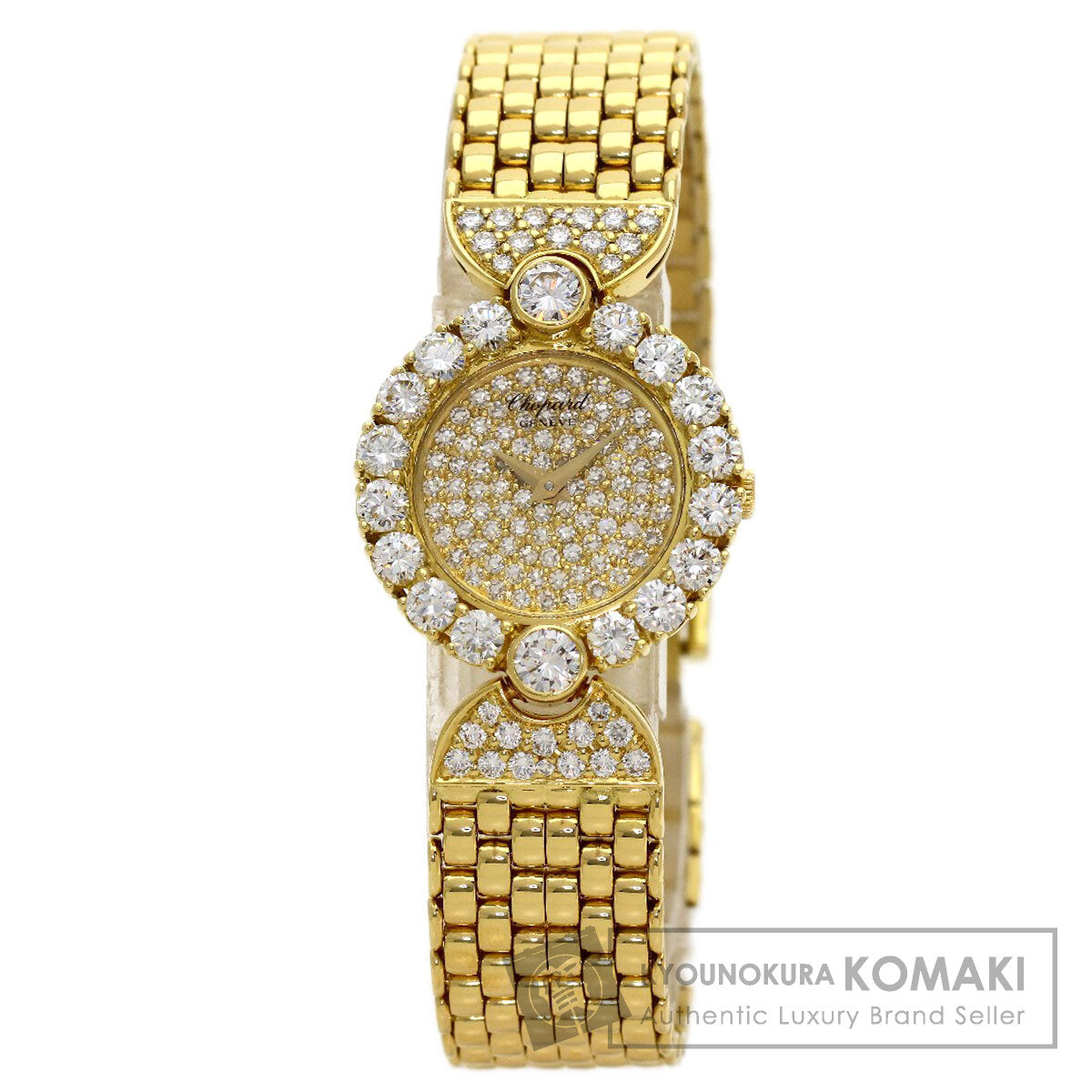 Chopard Large diamond Watches 10/5788 K18 Yellow Gold/18K Yellow Gold Ladies