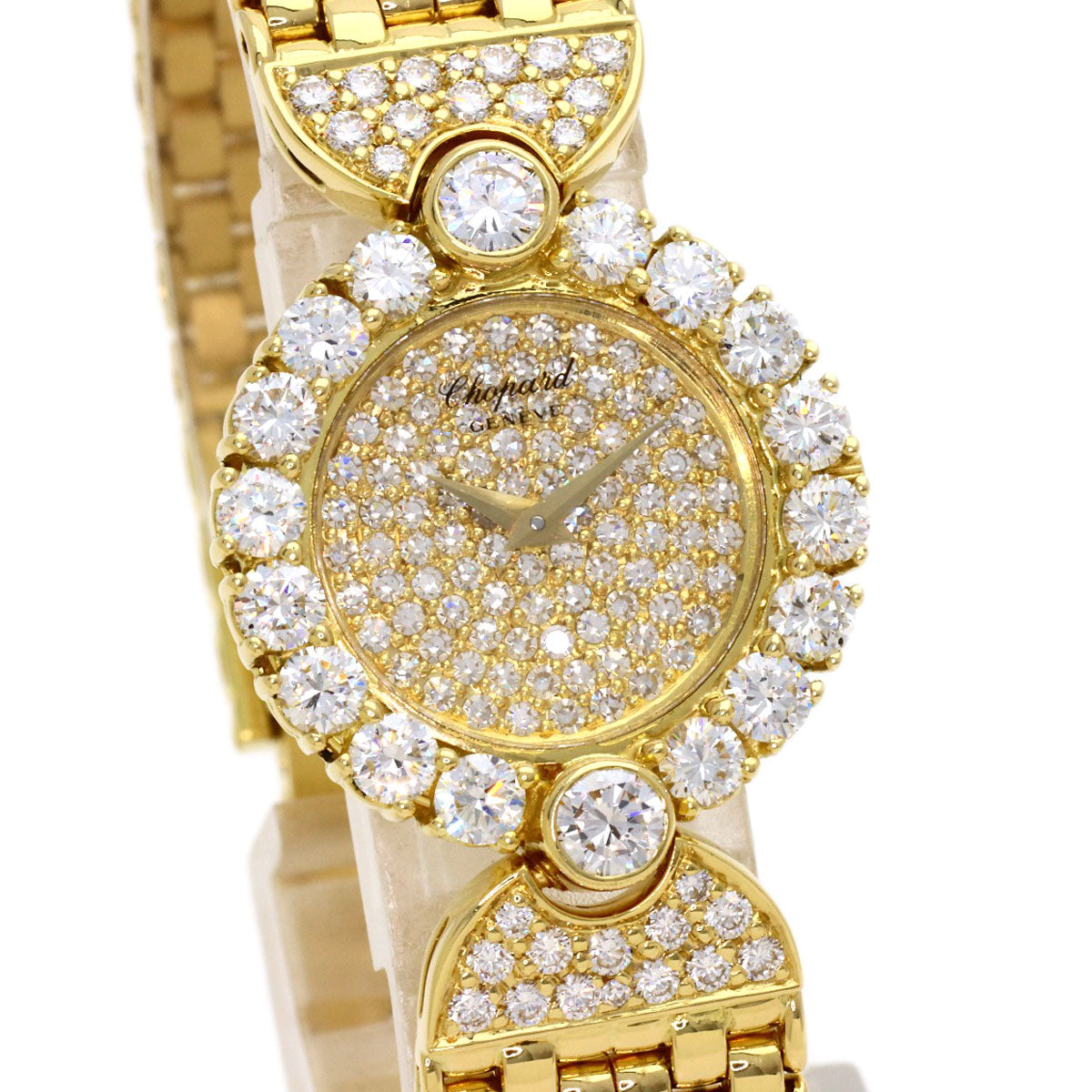 Chopard Large diamond Watches 10/5788 K18 Yellow Gold/18K Yellow Gold Ladies