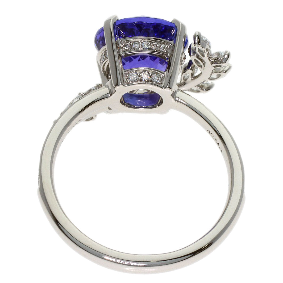TIFFANY&Co. Victoria Vine Tanzanite Ring Platinum PT950 Ladies [Used]