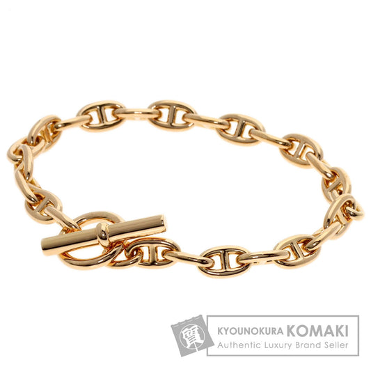 HERMES Chaine d'Ancre PPM 24 frames Bracelet K18 Pink Gold Ladies [Used]