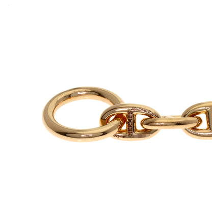 HERMES Chaine d'Ancre PPM 24 frames Bracelet K18 Pink Gold Ladies [Used]
