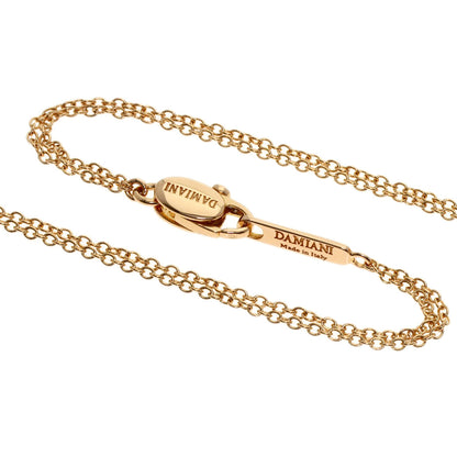 Damiani Belle Epoque Sapphire Diamond 95th Anniversary Rainbow Necklace K18 Pink Gold Ladies [Used]