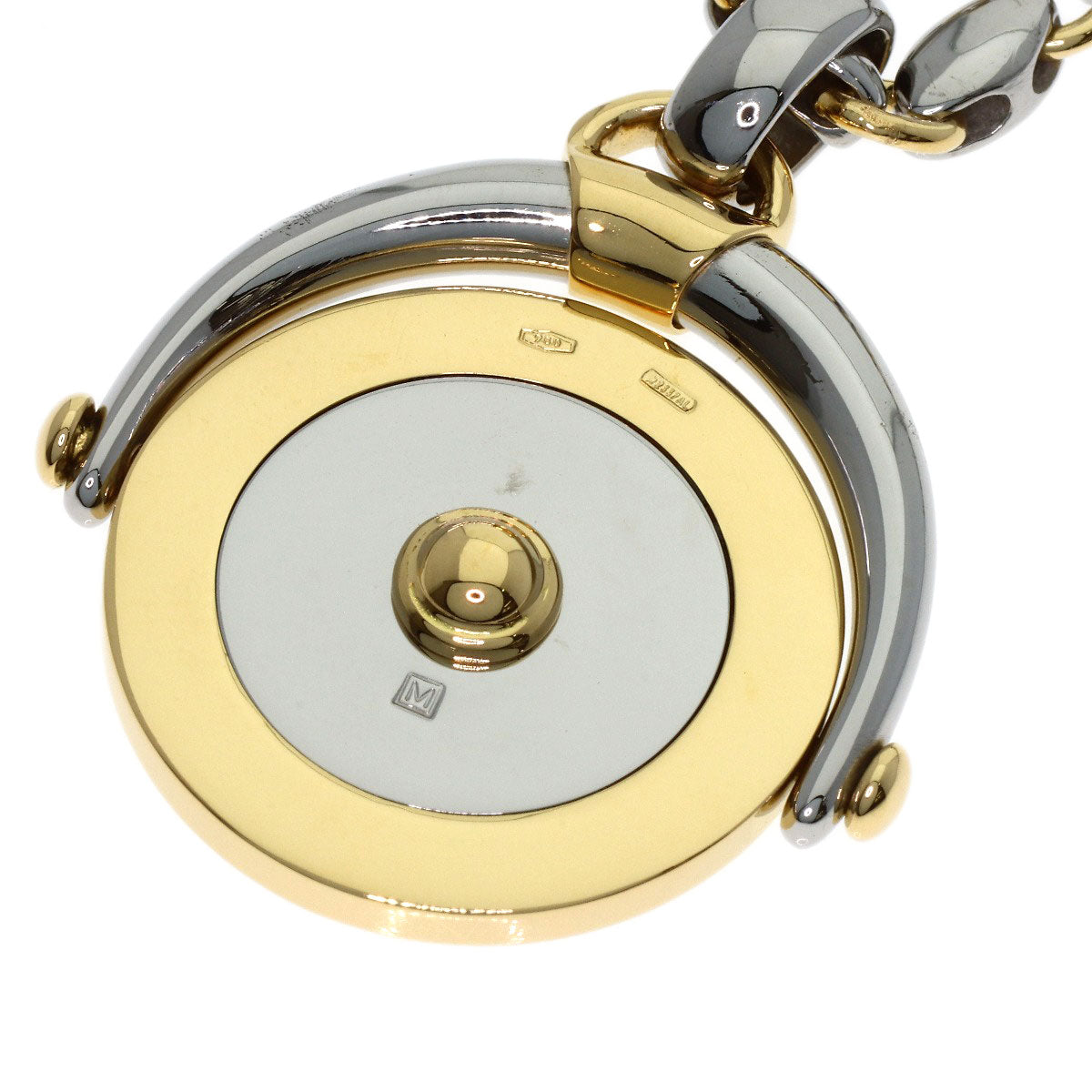 BVLGARI Horoscope Necklace K18 Yellow Gold Stainless SteelLadies [Used]