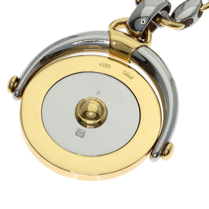 BVLGARI Horoscope Necklace K18 Yellow Gold Stainless SteelLadies [Used]