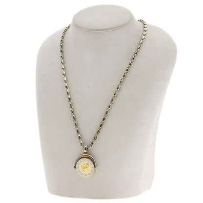 BVLGARI Horoscope Necklace K18 Yellow Gold Stainless SteelLadies [Used]