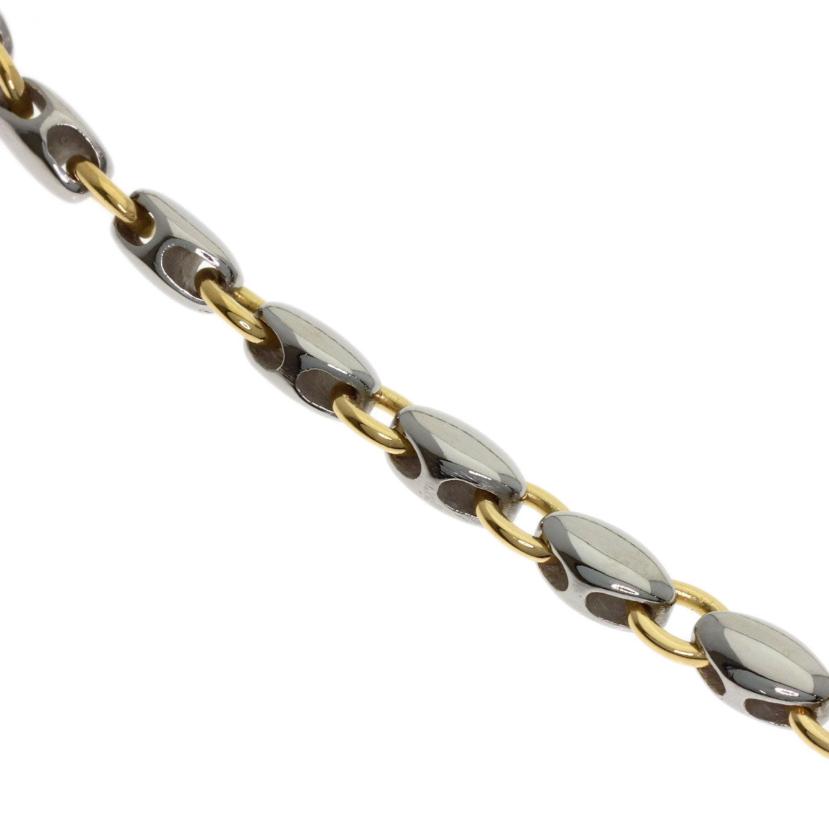 BVLGARI Horoscope Necklace K18 Yellow Gold Stainless SteelLadies [Used]