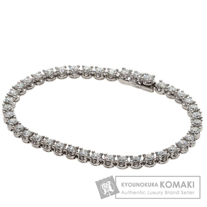 BVLGARI Corona Diamond Bracelet K18 White Gold Ladies [Used]