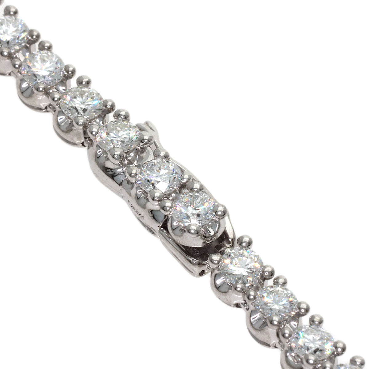 BVLGARI Corona Diamond Bracelet K18 White Gold Ladies [Used]
