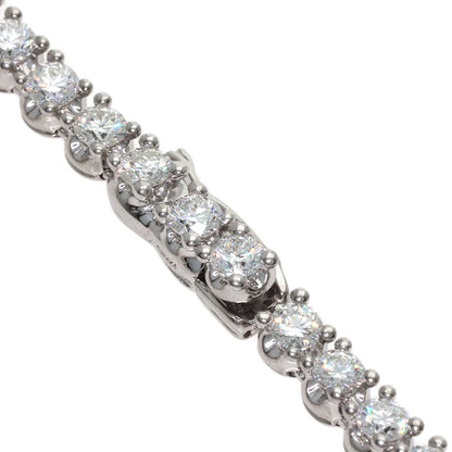 BVLGARI Corona Diamond Bracelet K18 White Gold Ladies [Used]
