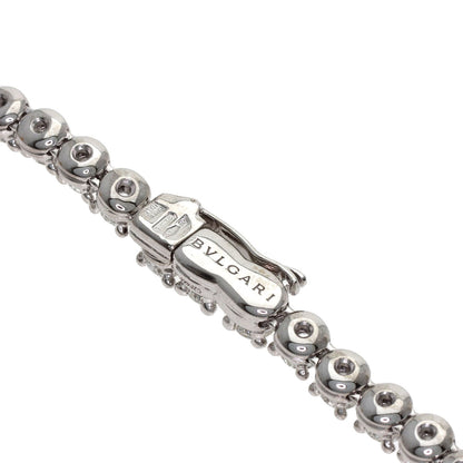 BVLGARI Corona Diamond Bracelet K18 White Gold Ladies [Used]