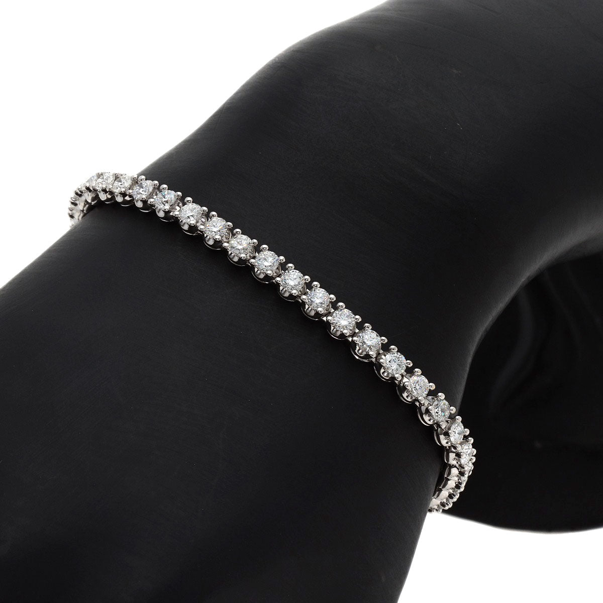 BVLGARI Corona Diamond Bracelet K18 White Gold Ladies [Used]