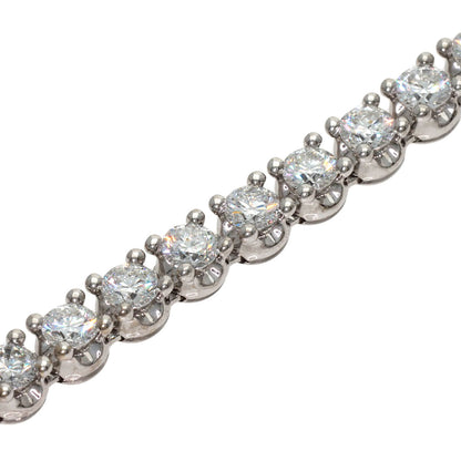 BVLGARI Corona Diamond Bracelet K18 White Gold Ladies [Used]