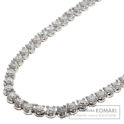BVLGARI Corona Diamond Necklace K18 White Gold Ladies [Used]