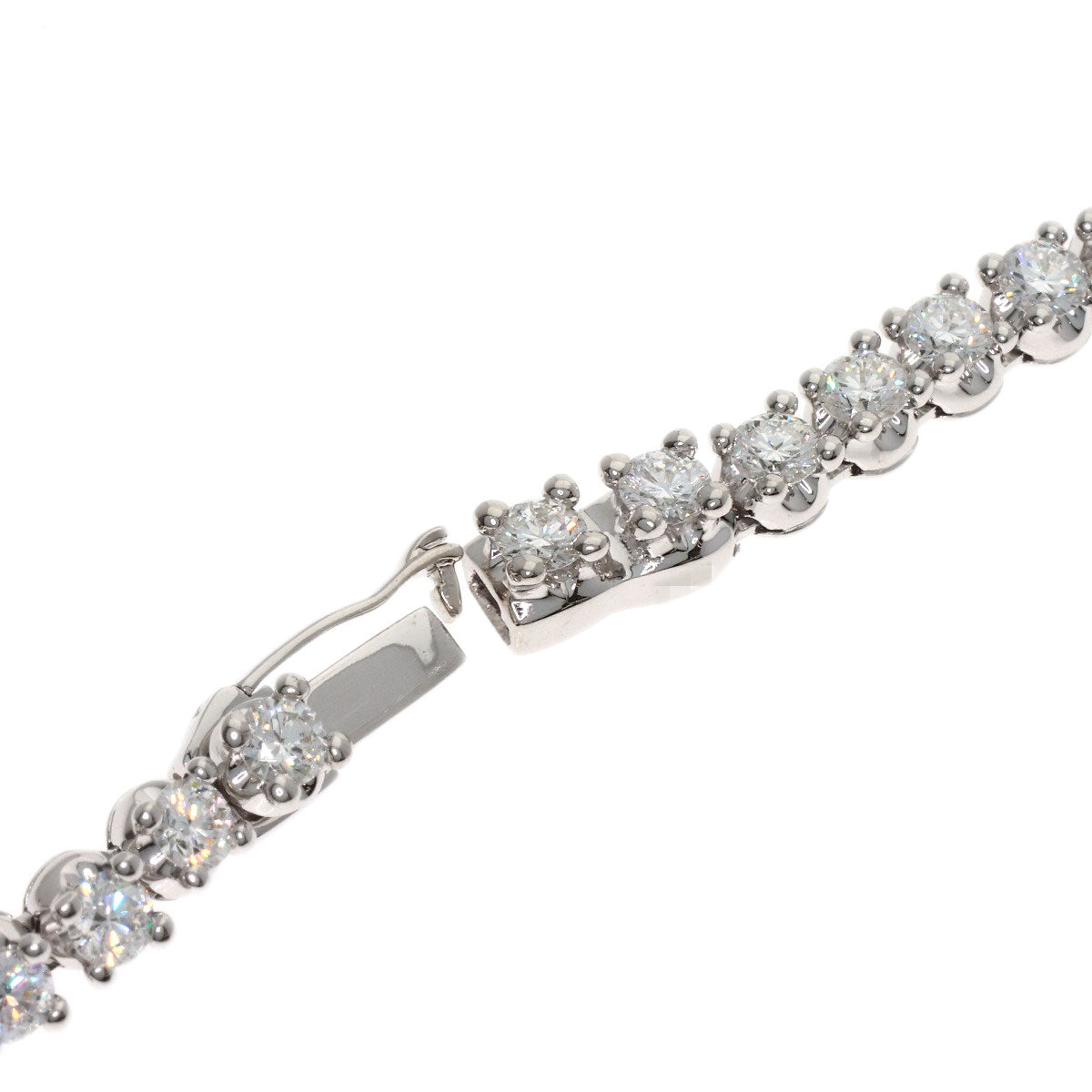 BVLGARI Corona Diamond Necklace K18 White Gold Ladies [Used]