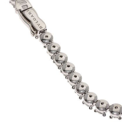 BVLGARI Corona Diamond Necklace K18 White Gold Ladies [Used]