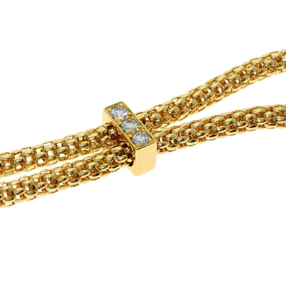CARTIER PANTHERE Tsavorite Diamond Onyx Necklace K18 Yellow Gold Ladies [Used]
