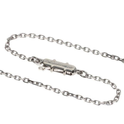 CARTIER C Heart Large Diamond Necklace K18 White Gold Ladies [Used]