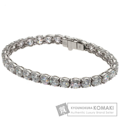 HARRY WINSTON Round Cut Tennis Diamond Bracelet Platinum PT950 Ladies [Used]