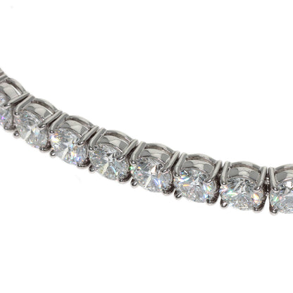 HARRY WINSTON Round Cut Tennis Diamond Bracelet Platinum PT950 Ladies [Used]