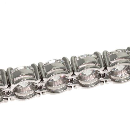 HARRY WINSTON Round Cut Tennis Diamond Bracelet Platinum PT950 Ladies [Used]