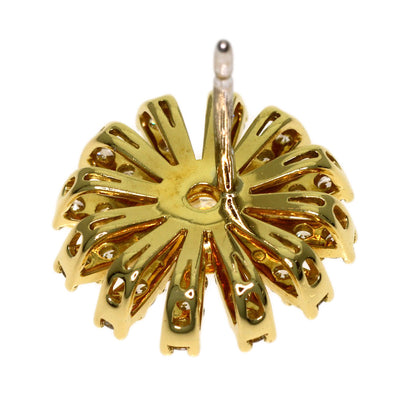 Damiani Margherita Citrin Diamond earring K18 Yellow Gold K18 White GoldLadies [Used]